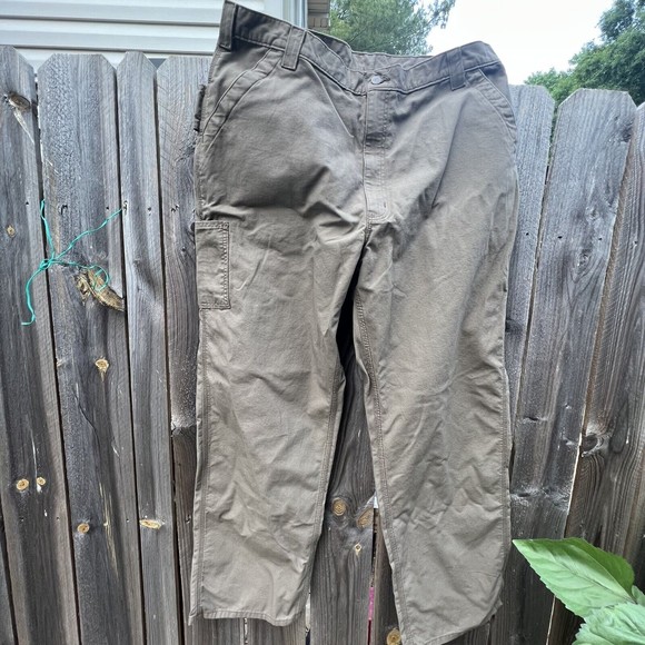 Carhartt BN0151-M Loose Fit Canvas Utility Work Cargo Men's 42x32 Regular NWT - Picture 8 of 8